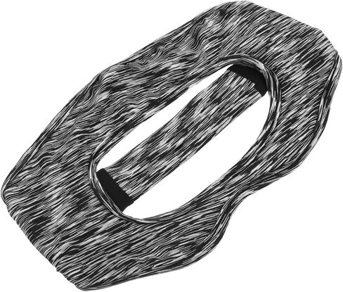 Mikikit 2pcs Vr Goggles Vr Pads Covers Vr Sweat سماعة الرأس Vr الملحقات سماعة الهاتف للهاتف الخليوي الواقع الافتراضي سماعات غطاء البوليستر تنفس الملحق in Kuwait