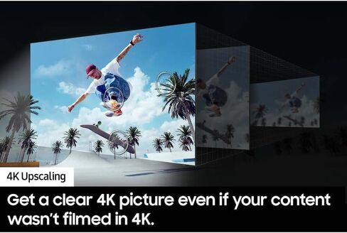 SAMSUNG 43-Inch Class DU7200 4K (2160p) Smart TizenTV WiFi | Motion Xcelerator | Q-Symphony | Works with Bixby/Alexa/Google Assistant UN43DU7200DXZA (Renewed) in Saudi Arabia