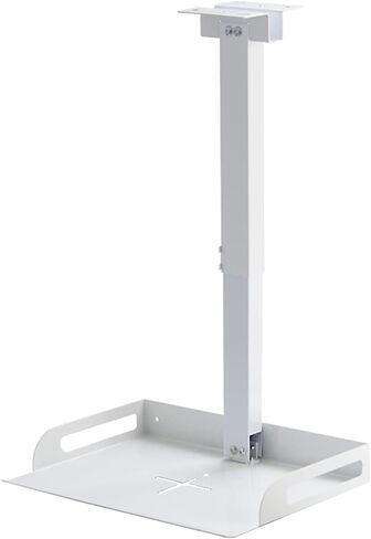 Drsn Universal Ceiling Mount with Tray for Projector/Camera, No Hole Installation, Height Adjustable 54-94cms, in-Tube Cable Routing, Wall/Ceiling Mounting in Saudi Arabia