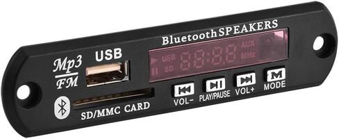 لوحة فك ترميز MP3، وحدة صوت بلوتوث، فتحة بطاقة ذاكرة رقمية آمنة USB، راديو FM، دعم بطاقة ذاكرة رقمية آمنة USB، بطاقة MMC in Saudi Arabia