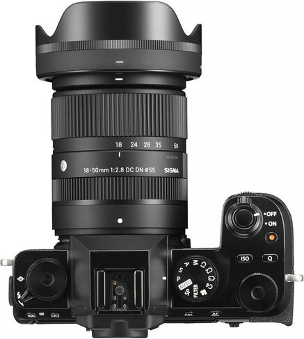 Sigma 18-50mm F2.8 DC DN Contemporary Lens for Fujifilm X Mount with Hard Case Travel Bundle (4 Items) in Saudi Arabia