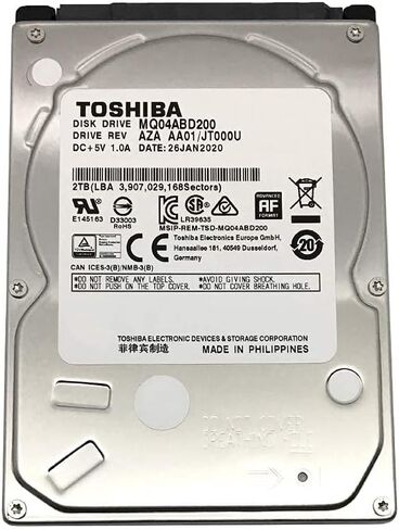 محرك الأقراص الصلبة للألعاب Toshiba 2TB 5400RPM 128MB Cache SATA 6.0Gb/s 2.5inch PS4 - ضمان لمدة 3 سنوات (متجدد) in Saudi Arabia