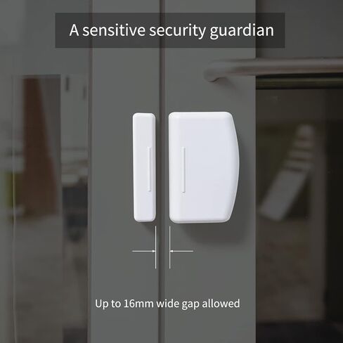 THIRDREALITY Zigbee Contact Sensor 2 Pack,Door and Window Monitor, Home Automation,Works with Home Assistant,SmartThings,Aeotec,Homey,Hubitat or Echo Devices with Build-in Zigbee Hub,hub Required in Saudi Arabia