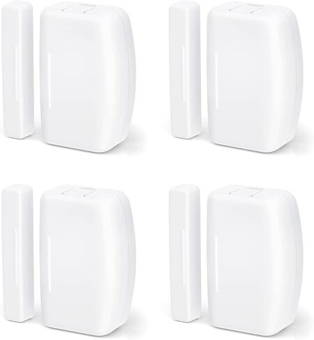 THIRDREALITY Zigbee Contact Sensor 2 Pack,Door and Window Monitor, Home Automation,Works with Home Assistant,SmartThings,Aeotec,Homey,Hubitat or Echo Devices with Build-in Zigbee Hub,hub Required in Saudi Arabia