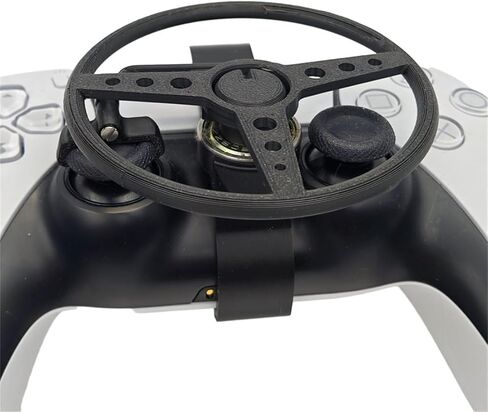 لوحدة التحكم PS5 الصغيرة لعجلة القيادة الصغيرة النحيفة PS5، استبدال عجلة قيادة ألعاب عجلة السباق لملحقات وحدة التحكم بلاي ستيشن 5 النحيفة in Saudi Arabia