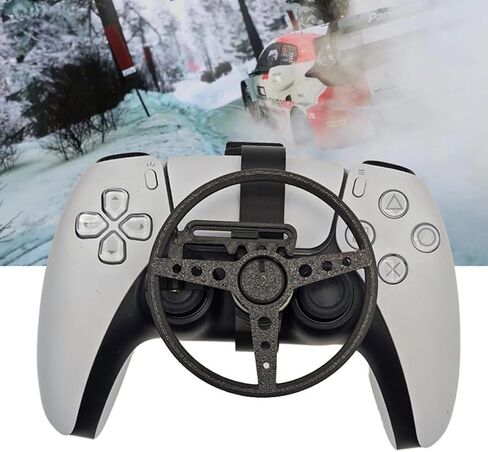 لوحدة التحكم PS5 الصغيرة لعجلة القيادة الصغيرة النحيفة PS5، استبدال عجلة قيادة ألعاب عجلة السباق لملحقات وحدة التحكم بلاي ستيشن 5 النحيفة in Saudi Arabia