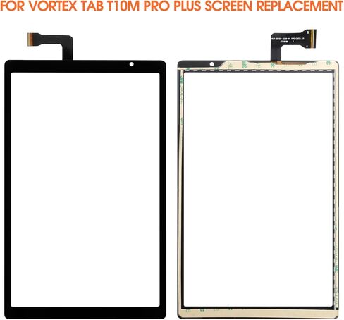 لشاشة Vortex Tab T10M Pro Plus استبدال الشاشة 10.1 بوصة لشاشة Vortex Tab 10M Pro Plus التي تعمل باللمس لـ Vortex Tab T10M Pro Plus مستشعر زجاجي بديل أسود مع أدوات in Saudi Arabia