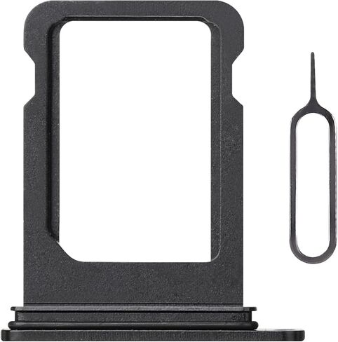 صينية بطاقة SIM واحدة باللون الأسود بديلة لهاتف iPhone 12 Mini الإصدار الأمريكي محول حامل صينية بطاقة Sim مع قاذف SIM استبدال إصلاح الهاتف المحمول لهاتف iPhone 12mini A2176 A2398 A2399 A2400 in Saudi Arabia