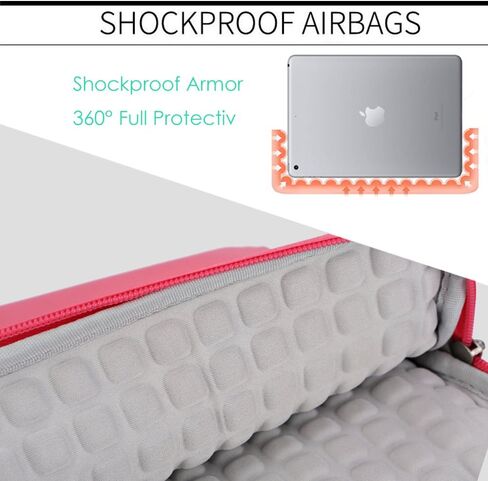 Tablet Sleeve Case Bag for 11 inch iPad Pro M4 / 11 inch iPad Air M2 / 10.9 inch iPad / 10.2 inch iPad / 10.9" iPad Air 5 4/10.5" iPad Pro Air / 9.7" iPad, 11" Samsung Galaxy Tab A9+, Black in Saudi Arabia