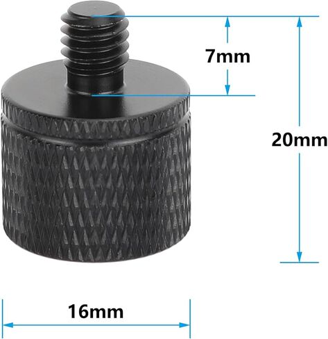 محول برغي M6 ذكر إلى 1/4 بوصة -20 أنثى (5 قطع) in Kuwait