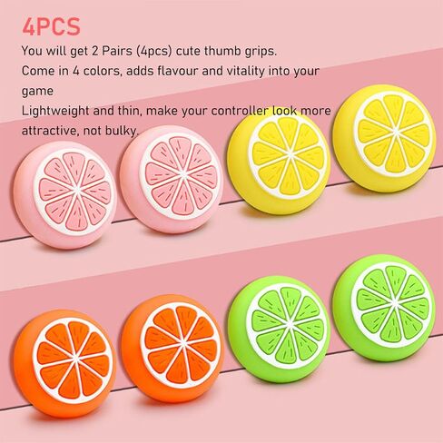 Thumb Grip for, Soft Silicone Joystick Rocker Cover, Cute Silicone Joycon Thumb Grip Compatible with Lite in Saudi Arabia