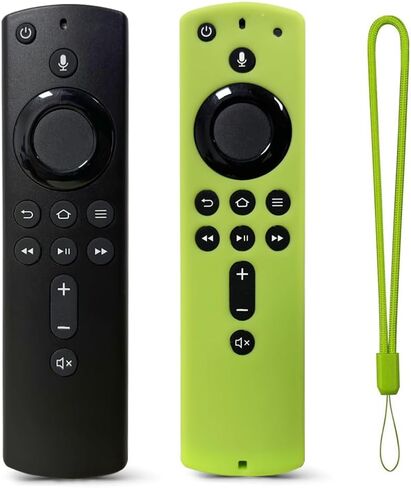 2nd Gen Voice Remote Control Replacement with Remote Cover for :-Fire Tv Stick Lite/TV Stick 2nd Gen/TV Stick 3rd Gen/TV Stick 4K/ TV Stick 4K Max/TV Cube (1st Gen, 2nd Gen)/ :-Fire TV 3rd Gen in Saudi Arabia