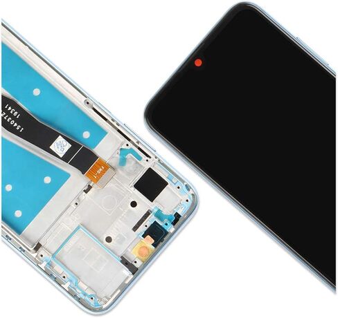 متوافق مع شاشة استبدال شاشة LCD Huawei P Smart 2019، لـ P Smart 2019 Pot-LX3 LX1 LX1AF LX1RUA LX2J مجموعة أجزاء إصلاح لوحة LCD للعرض، مع زجاج مقسى + أدوات (أسود مع إطار) in Saudi Arabia