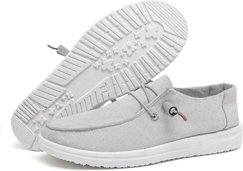 Womens Loafers Women Shoes Casual Slip-On Canvas Shoes Breathable Lightweight Boat Shoes for Women in Saudi Arabia