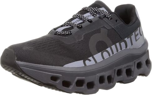 ON Cloudmonster Lumos Womens Shoes Size 7, Color: Black-Black in Saudi Arabia
