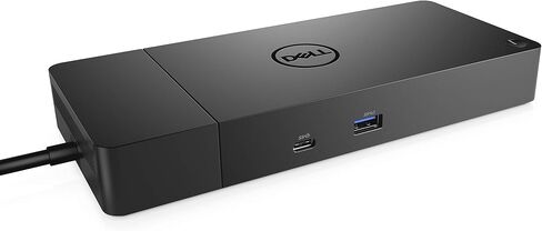 Dell Dock WD19S 180W WD19S-180W، سلكي، USB 3.2، 0DELL-WD19S180W، 99111874 (WD19S-180W، سلكي، USB 3.2 Gen 2 (3.1 Gen 2) Type-C، 10,100,1000 ميجابت/ثانية، أسود، 5120 × 2880 بكسل، العاصمة) in Saudi Arabia
