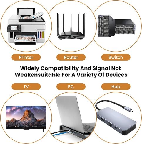 وصلة مفاتيح محول إيثرنت RJ45 مدمجة لـ Cat8/Cat7/Cat6/Cat5e/Cat5، موسع كابل إيثرنت أنثى إلى أنثى لمودم جهاز التوجيه PC PS5 Xbox (10 عبوات سوداء) in Saudi Arabia