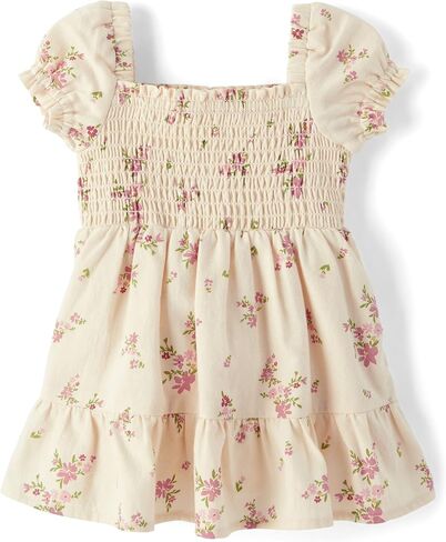 Gymboree Baby Girls' and Newborn Floral Dress with Diaper Cover in Saudi Arabia