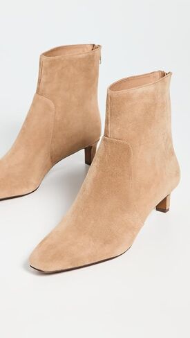 Madewell Women's Dimes Kitten Heel Boot-Suede Ankle in Saudi Arabia