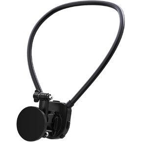 Magnetic Neck Mount for Phones Neck Phone Holder POV/Vlog Hand Free Cell Phone Neck Holder for iPhone with Magnetic Ring, Compatible with iPhone 15, 14, 13, 12/ Android Series Phones