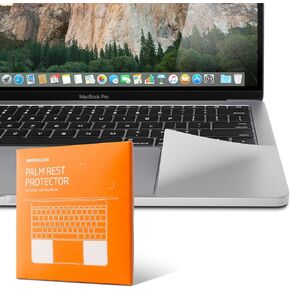 UPPERCASE Premium Palm Rest Protector Skin Cover Set for MacBook Pro 13" Released in 2016-2019 Only, Silver, Does Not Fit MacBook Pro 13" 2020