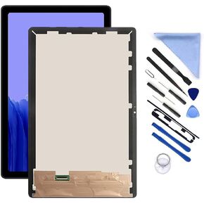LCD Display Touch Screen Digitizer Assembly Replacement for Samsung Galaxy Tab A7 10.4"" 2020 T500 T505 + Toolkit, Black