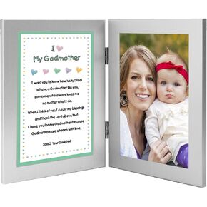 هدايا شعرية للمعمودية، أو عيد الميلاد أو عيد الميلاد للعرابة، أضف صورة Godchild مقاس 4x6 بوصة in Kuwait