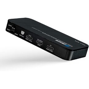 OREI eARC 4K 60Hz Audio Extractor, Converter Sound Bar 18G HDMI 2.0 ARC Support - HDCP 2.2 - Dolby Digital/DTS Passthrough CEC, HDR, Dolby Vision, Dolby Atmos HDR10 Support.