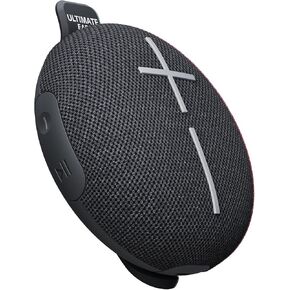 سماعات بلوتوث Ultimate Ears MINIROLL فائقة الحمل ومقاومة للماء، باس كبير، مقاومة للغبار IP67، نطاق 131 قدمًا (40 مترًا) - أسود لطيف