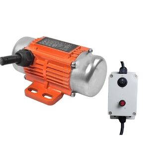 ATO 100W Concrete Vibration Motor with Speed Controller, Adjustable Exciting Force DC Electric Vibration Motor Low Noise Concrete Vibrating Motor 3600rpm 1 Phase 110V