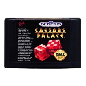 Caesar's Palace 16 Bit MD Game Card For Sega Megadrive Genesis Video Game Console Cartridge