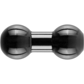 Tackform Aluminum 20mm to 20mm Double Ball Mount | Compatible Enduro Series and Other 20mm Ball and Socket Systems