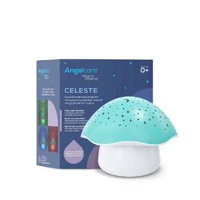 Angelcare Magical Dreams Bobby The Whale Projector, Washable Sleep Soother, Includes lullabies, White Noises and 3 Light intensities