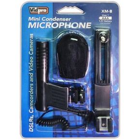 Synergy Digital Camcorder External Microphone, Compatible with Vivitar XVN-1 Camcorder External Microphone