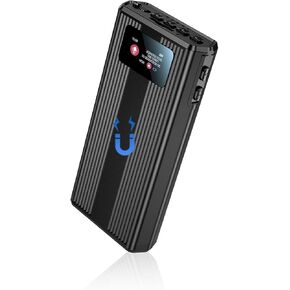 160GB Digital Voice Recorder, 11520 Hours Magnetic Voice Activated Recording Device Audio Recorder with Password, 500 Hours Battery Time, Zinc Alloy Case with 0.96in Screen
