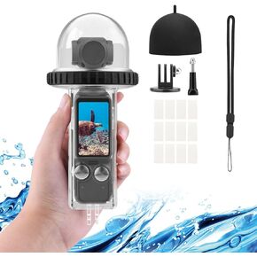 Osmo Pocket 3 40M/131FT Underwater Diving Case Protective Shell Compatible for DJI Osmo Pocket 3 Waterproof Accessories