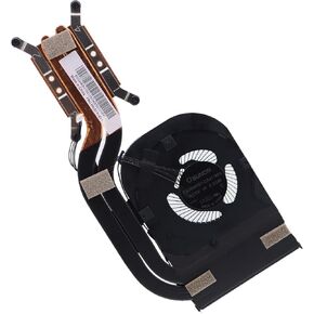 Deal4GO CPU Cooling Fan Heatsink Thermal Module 01YU011 00UR983 Replacement for Lenovo Thinkpad X1 Carbon X1C 2017 5th Gen, Black