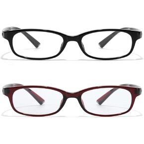 Fashion Fake Glasses Rectangular Y2k Small Eyewear Frame Anti Blue Light for Women Cosplay Glasses
