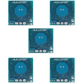 5PCS LD1020 Microwave Radar Sensor Module 10GHz Radar Induction Micro Motion Intelligent Perception Sensor 3.3V 8M