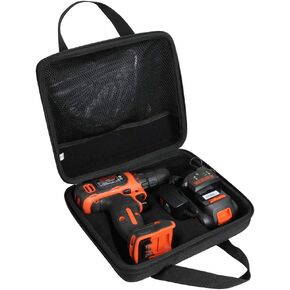 Hermitshell Hard Travel Case for BLACK+DECKER 12V MAX Cordless Drill/Driver (BDCDD12C)