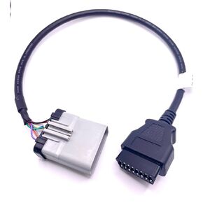 RP1226 to OBD2 14 Ways 20 inch ELD Cable Male to Female
