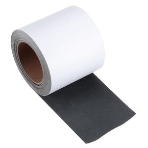 PSA Sandpaper Roll - [5.7 Inch x 10 Yard x 120 Grit] C-Weight Sticky-Back Sanding Rolls for Automotive Car Paint Woodworking Metal Finishing Use, Silicon Carbide, Grey