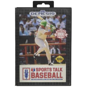 Sports Talk Baseball - Sega Genesis (Renewed)