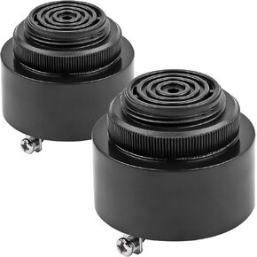 إنذار صفير مستمر إلكتروني بيزو طنان أسلم تيار مستمر 3-24 فولت 85DB 2 قطعة in Kuwait