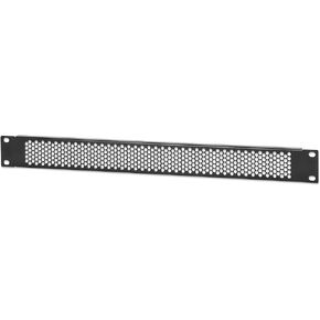 Intellinet 19" Vented 1U Blank Rack Mount Panel Spacer with Venting for 19in Server Rack Enclosure or Network Cabinet-3 Yr Warranty-716307