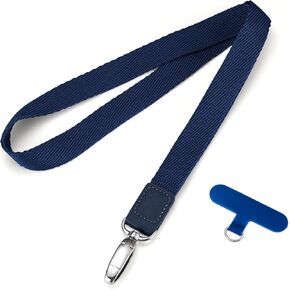 Phone Lanyard, Neck Lanyard for all Smartphone, Lanyards for Keys ID Badges Wallet, Long Lanyard for Women Men