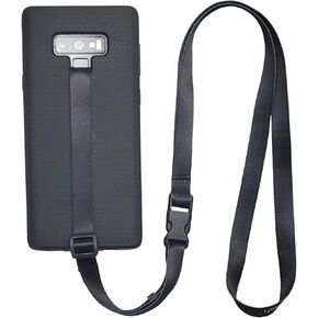 Phone Lanyard 3-in-1 Neck Wrist and Hand Strap Tether (BLACK) in Saudi Arabia