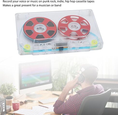 Blank Reel to Reel Audio Cassette Tape, 45 Minute Blank Audio Cassette Tape, Low Noise Audio Cassette Tapes for Music Voice Recordings (#4), Genericepi0gkhm17-14 in Saudi Arabia