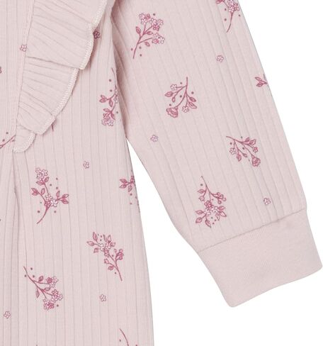 Gerber baby-girls Baby Girls' Ruffle-edge Romper in Saudi Arabia