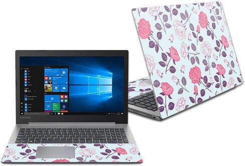 MightySkins Skin Compatible with Lenovo Ideapad 330 15" (2018) - Vintage Floral | Protective, Durable, and Unique Vinyl Decal wrap Cover | Easy to Apply, Remove, and Change Styles | Made in The USA in Saudi Arabia